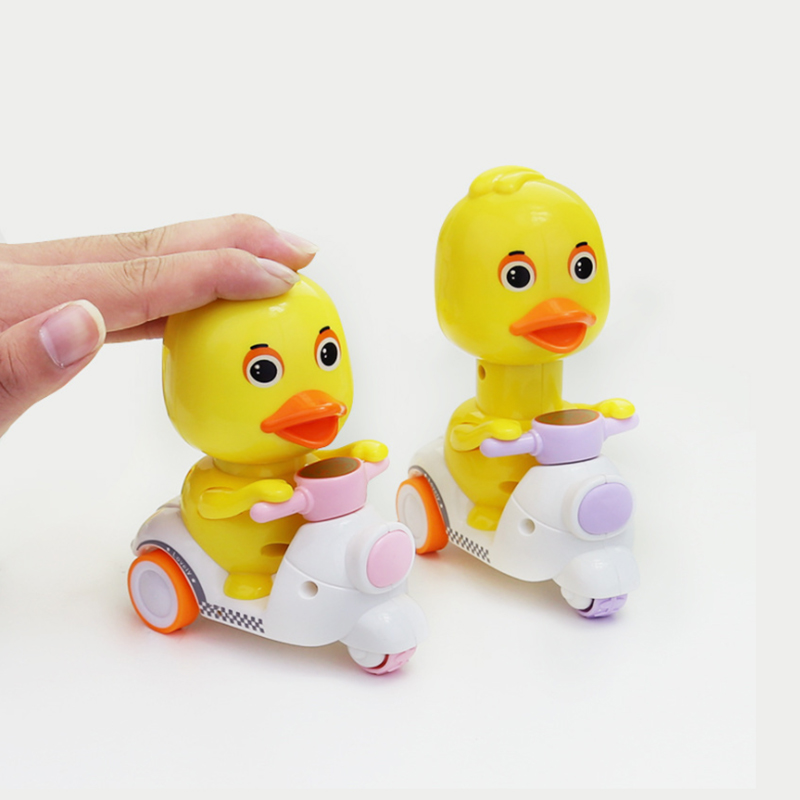 Children-s-Cute-Cartoon-Clockwork-Toy-Yellow-Duck-Motor-Pull-Back-Boy-Girl-Toy-Moveable-Wind