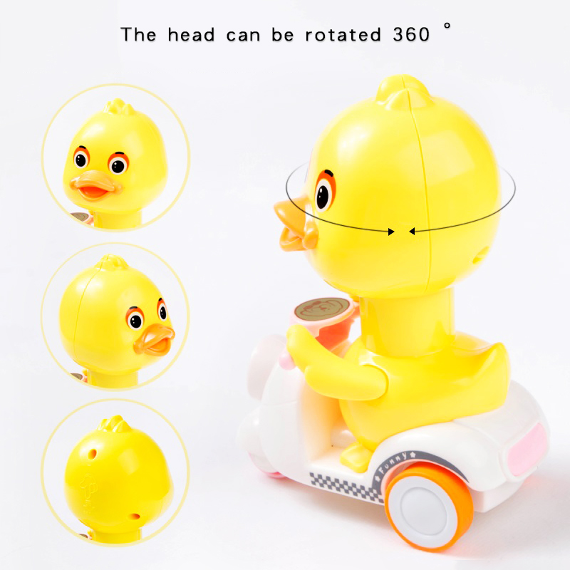 Kawaii-Duck-Pull-Back-Toys-Girls-Kids-Cartoon-Inertia-Clockwork-Toy-Children-Gift-Yellow-Duck-Motorcycle